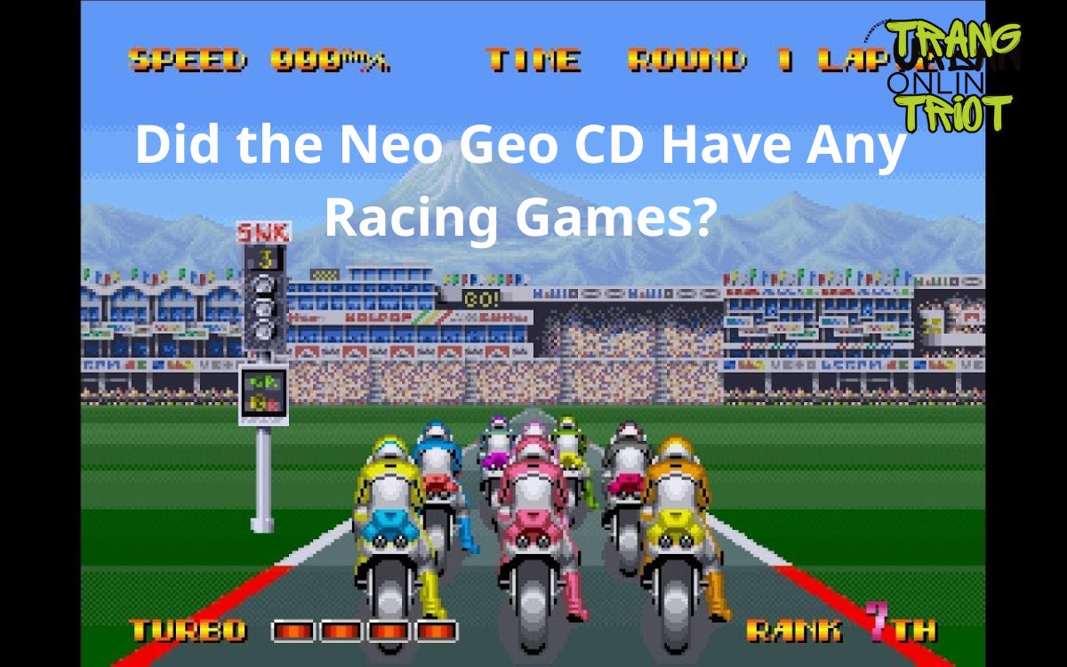 Did the Neo Geo CD Have Any Racing Games?